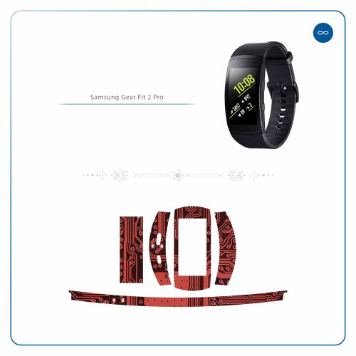 Samsung_Gear Fit 2 Pro_Red_Printed_Circuit_Board_2